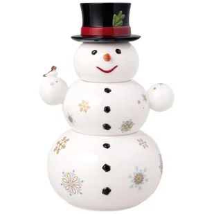 Pojemnik na słodycze Bałwanek Christmas Toy's Villeroy & Boch - Ozdoby bożonarodzeniowe - miniaturka - grafika 1