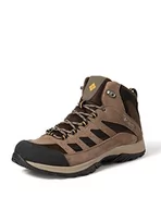 Buty trekkingowe męskie - Columbia Męskie buty trekkingowe Crestwood Mid, Squash Cordovan - miniaturka - grafika 1