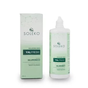 Płyn do pielęgnacji soczewek Soleko YalFresh 380 ml - Płyny do soczewek kontaktowych - miniaturka - grafika 1