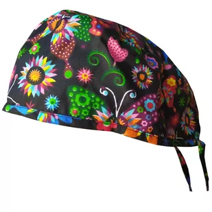 Czepek medyczny chirurgiczny uniwersalny unisex wielokolorowy W1062 - Odzież medyczna - miniaturka - grafika 1