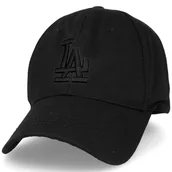 Czapki dla dzieci - Czapka z daszkiem bejsbolówka damska męska LAKIDS BLACK - miniaturka - grafika 1