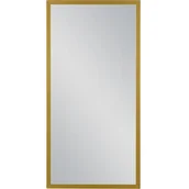 Lustra - Lustro łazienkowe prostokątne 40x80 cm złota rama - miniaturka - grafika 1