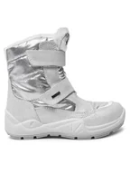 Buty dla dziewczynek - Primigi Śniegowce 6882500 S GORE-TEX Srebrny - miniaturka - grafika 1