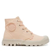 Botki damskie - Trapery Palladium Pampa Hi 92352-868-M Pomarańczowy - miniaturka - grafika 1