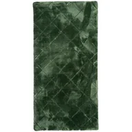 Dywany - Dywan Cubic w kwadraty 70 x 140 cm zielony - miniaturka - grafika 1