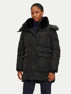 Kurtki damskie - Rinascimento Kurtka zimowa CFC0118343003 Czarny Loose Fit - miniaturka - grafika 1