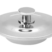 Korki do umywalek - (1 sztuka) Korek spustowy do zlewu 44 mm, korek do umywalki łazienkowej ze stali nierdzewnej, łatwy w obsłudze korek do łazienki, kuchni, umywalki - miniaturka - grafika 1