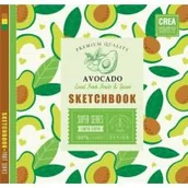 Szkolne artykuły papiernicze - Fresh Szkicownik awokado 200x200mm, 100g/m2 36 kartek - miniaturka - grafika 1