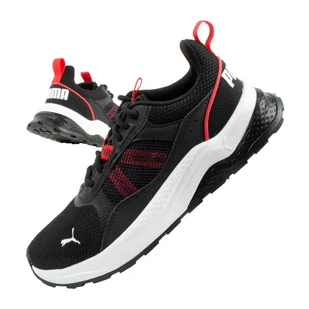 Buty sportowe sneakersy dziecięce chłopięce Puma Anzarun 2.0 czarne - Buty dla chłopców - miniaturka - grafika 1
