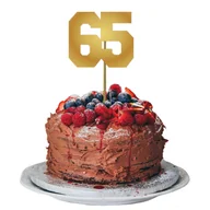 Gadżety dla niej i dla niego - Topper Urodzinowy Cyfry Na Tort - miniaturka - grafika 1