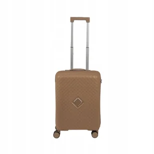 Walizka podróżna kabinowa mała beżowa, z PP na kółkach Wowbag 7900 S - Walizki Walizka podróżna kabinowa mała beżowa, z PP na kółkach Wowbag 7900 S - Walizki - miniaturka - grafika 1