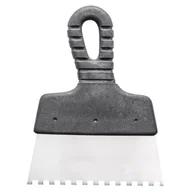 Narzędzia murarskie - Szpachla 15 cm 62* 6 x 6 nierdzewna czarna - miniaturka - grafika 1