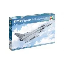Italeri Model do sklejania EF-2000 Typhoon In R.A.F. Service 1/72 GXP-786461 - Kolekcjonerskie modele pojazdów - miniaturka - grafika 1