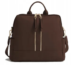Joissy Mini 2.0 plecak i torba dla mamy do wózka 2w1 / Dark Chocolte - Torby i organizery dla mam - miniaturka - grafika 1