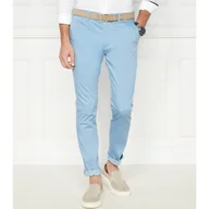 Spodnie męskie - Tommy Hilfiger Spodnie chino | Slim Fit | stretch - miniaturka - grafika 1