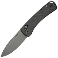 Noże - Nóż składany WE Knife Nightblade - Tiger Stripe Pattern Titanium Flamed/Gray Stonewashed - miniaturka - grafika 1