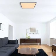 Lampy sufitowe - Globo Lampa sufitowa LED Doro, długość 59 cm, biały/grafitowy, aluminium - miniaturka - grafika 1