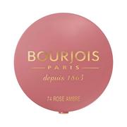 Róże do policzków - Bourjois Little Round Pot Blusher 2,5g Róż do policzków 74 Rose Ambre - miniaturka - grafika 1