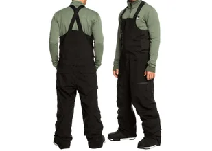 Męskie Spodnie Quiksilver Technical Snow Bib Pants - Spodnie męskie - miniaturka - grafika 1