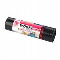 Worki na śmieci - Worki Na Śmieci Domowe 160 Litrów 10 Sztuk Ldpe - miniaturka - grafika 1