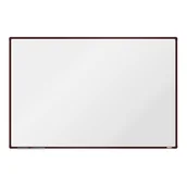 Tablice i flipcharty - boardOK Biała magnetyczna tablica boardOK, 180 x 120 cm, brązowa rama VOK180120-1500 - miniaturka - grafika 1