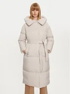 Kurtki damskie - Hetregó Kurtka puchowa Valery 8N691 Beżowy Loose Fit - miniaturka - grafika 1