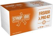 Styropian Styropmin Fasada Pro 42 3 cm EPS 0.042 W/(mK) 15 m2