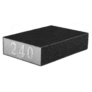 Gąbka ścierna 70 x 25 x 100 mm K240 GRAPHITE - Materiały ścierne - miniaturka - grafika 1