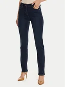 Spodnie damskie - Morgan Jeansy 221-PDROIT Niebieski Slim Fit - miniaturka - grafika 1