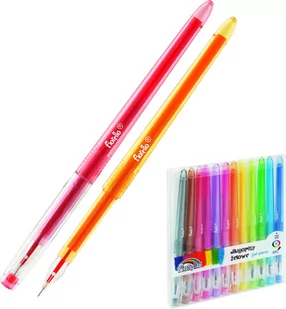 Carioca Długopisy żelowe 12 kolorów FIORELLO - Artykuły biurowe - miniaturka - grafika 1
