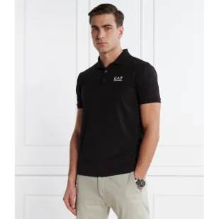 EA7 Polo | Regular Fit - Koszule męskie - miniaturka - grafika 1