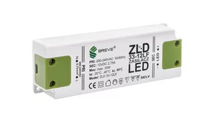 LEDart breve LED 12V DC 33W ZLD 33-12LF 2,75A 19712-9026 19712-9026 - Akcesoria do oświetlenia - miniaturka - grafika 1
