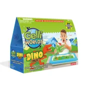 Kosmetyki kąpielowe dla dzieci - Zestaw do tworzenia gelli z figurkami i tacą Gelli Worlds Dino Pack 3+, Zimpli Kids - miniaturka - grafika 1