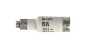 Bezpieczniki elektryczne - ETI Polam ETI Wkładka topikowa gG 6A/400V D01 002211003 DO1/6 - miniaturka - grafika 1