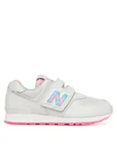 Buty dla dziewczynek - New Balance Sneakersy PV574KL Szary - miniaturka - grafika 1