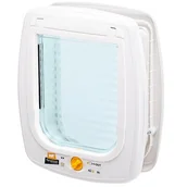 Pozostałe akcesoria dla kotów - Ferplast Swing 9 Set Drzwiczki wahadłowe dla kota/psa Białe - miniaturka - grafika 1