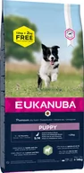 Sucha karma dla psów - Eukanuba Puppy Small & Medium Breed Lamb & Rice 12 kg - miniaturka - grafika 1