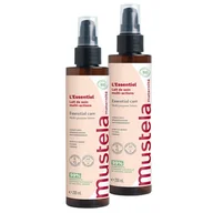 Zestawy kosmetyków damskich - Zestaw Mustela Maternite Essential Care, wielofunkcyjne mleczko do ciała, dla kobiet w ciąży i po porodzie, 2 x 200 ml - miniaturka - grafika 1