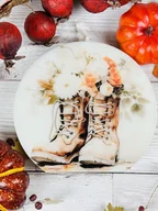 Świece - Jesienna Kompozycja świeca sojowa rozm.M, oryginalny upominek dla niej - miniaturka - grafika 1