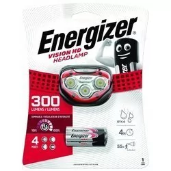 Energizer latarka czołowa Vision Headlight HD 3AAA czerwona 180 LAT50 - Latarki - miniaturka - grafika 3
