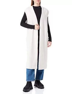 s.Oliver kamizelka damska pluszowa, beżowy, 46 - Kamizelki damskie - miniaturka - grafika 1