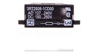 Silniki elektryczne i akcesoria - Siemens Układ tłumiący RC 127-240V AC 150-250V DC ze wkaźnikiem LED S0 3RT2926-1CD00 1CD00 - miniaturka - grafika 1