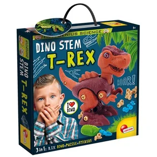MAłY GENIUSZ - DINOZAUR T-REX - Gry planszowe - miniaturka - grafika 1