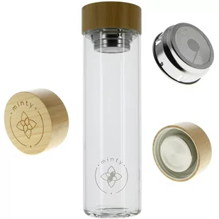 KUBEK TERMICZNY BIDON BUTELKA SZKLANA EKO 700 ml - Kubki termiczne - miniaturka - grafika 1