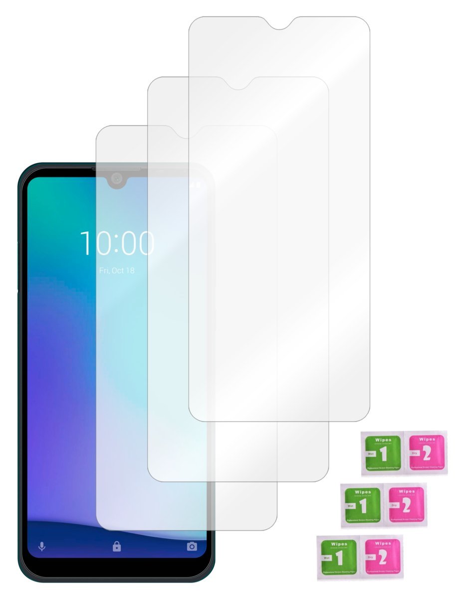 Szkło ochronne do ZTE A5 2020 hartowane na ekran mocne 9H glass 3 sztuki