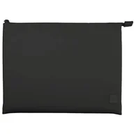 Torby na laptopy - UNIQ etui Lyon laptop Sleeve 14" czarny/midnight black Waterproof RPET - miniaturka - grafika 1