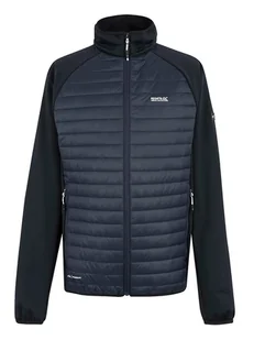 Regatta Kurtka hybrydowa "Clumber" w kolorze granatowym - Kurtki i kamizelki sportowe męskie - miniaturka - grafika 1