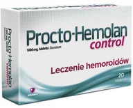Serce i układ krążenia - Aflofarm Procto-Hemolan Control 1000mg 20 szt. - miniaturka - grafika 1