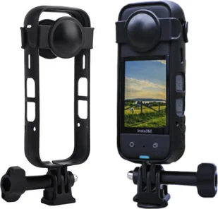 SunnyLife UCHWYT ADAPTER ETUI CASE OSŁONA OBIEKTYWU DO INSTA360 X3 - Akcesoria do kamer sportowych - miniaturka - grafika 1