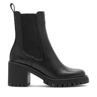 Botki damskie - Sztyblety Badura GATE-I23 28115PE Czarny - miniaturka - grafika 1